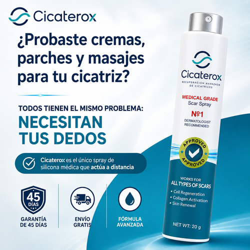 Cicaterox - Spray para eliminar cicatrices