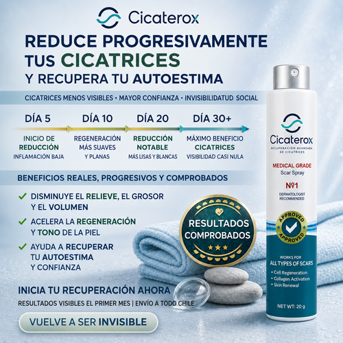 Cicaterox - Spray para eliminar cicatrices